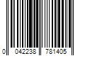 Barcode Image for UPC code 0042238781405