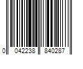 Barcode Image for UPC code 0042238840287