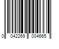 Barcode Image for UPC code 0042269004665