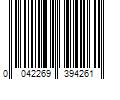 Barcode Image for UPC code 0042269394261