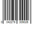 Barcode Image for UPC code 0042279309026