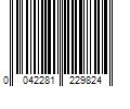 Barcode Image for UPC code 0042281229824