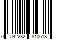 Barcode Image for UPC code 0042282810618