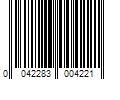 Barcode Image for UPC code 0042283004221