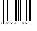 Barcode Image for UPC code 0042283017122