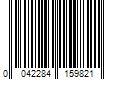 Barcode Image for UPC code 0042284159821