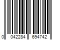 Barcode Image for UPC code 0042284694742