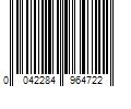 Barcode Image for UPC code 0042284964722