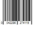 Barcode Image for UPC code 0042286274119