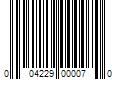 Barcode Image for UPC code 004229000070