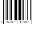 Barcode Image for UPC code 0042351415867