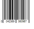 Barcode Image for UPC code 0042369060967