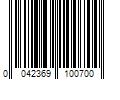 Barcode Image for UPC code 0042369100700