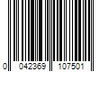 Barcode Image for UPC code 0042369107501