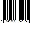 Barcode Image for UPC code 0042369347174