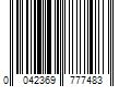 Barcode Image for UPC code 0042369777483