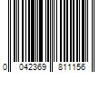 Barcode Image for UPC code 0042369811156