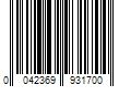 Barcode Image for UPC code 0042369931700