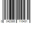 Barcode Image for UPC code 0042385110431