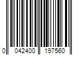 Barcode Image for UPC code 0042400197560