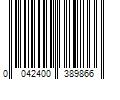 Barcode Image for UPC code 0042400389866