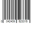 Barcode Image for UPC code 0042409523315