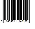 Barcode Image for UPC code 0042421140187