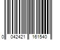 Barcode Image for UPC code 0042421161540