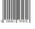 Barcode Image for UPC code 0042421161618