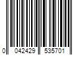 Barcode Image for UPC code 0042429535701