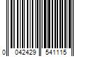 Barcode Image for UPC code 0042429541115