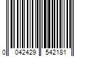 Barcode Image for UPC code 0042429542181