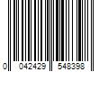 Barcode Image for UPC code 0042429548398