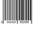 Barcode Image for UPC code 0042429552555