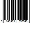 Barcode Image for UPC code 0042429557543