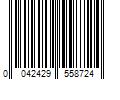 Barcode Image for UPC code 0042429558724