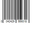 Barcode Image for UPC code 0042429559318