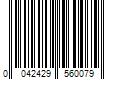 Barcode Image for UPC code 0042429560079