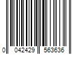 Barcode Image for UPC code 0042429563636