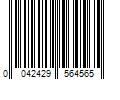 Barcode Image for UPC code 0042429564565