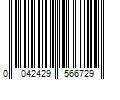 Barcode Image for UPC code 0042429566729