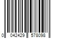 Barcode Image for UPC code 0042429578098