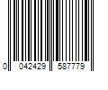 Barcode Image for UPC code 0042429587779