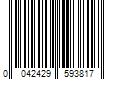 Barcode Image for UPC code 0042429593817