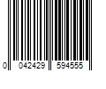 Barcode Image for UPC code 0042429594555