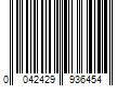 Barcode Image for UPC code 0042429936454