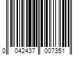 Barcode Image for UPC code 0042437007351. Product Name: Home Decorators Collection 42 in. - 72 in. No Tools Spring Tension Utility Rod in White