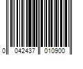 Barcode Image for UPC code 0042437010900