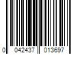 Barcode Image for UPC code 0042437013697