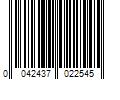 Barcode Image for UPC code 0042437022545